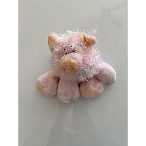 Ganz Webkinz Lil Kinz Pig 6 inch Plush Stuffed Animal No Code  Pink Fuzzy D101